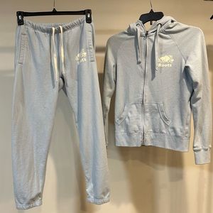 ROOTS Brand pants and jacket set. Size M